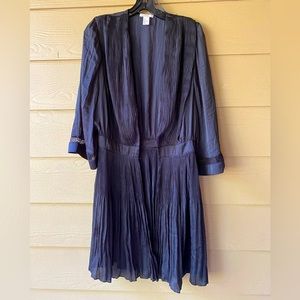 Beautiful new black kimono style jacket / robe